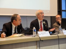 Table ronde "peut-on aller vers une finance apaisée ?" avec Bernard Coupez (Président HCCP) et Jean-Paul Pollin (Université d'Orléans), modérée par Bruno Séjourné (UA) 