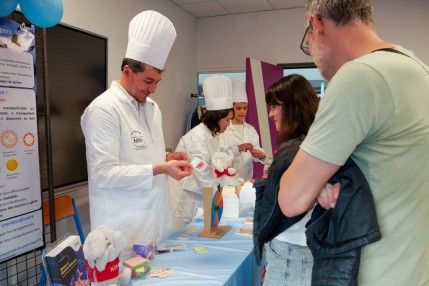 L'unit&eacute; Mint a jou&eacute; le jeu du th&egrave;me "Saveurs savantes".